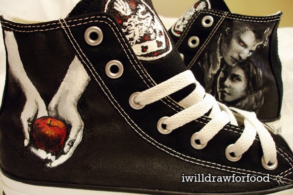 Twilight Shoes by willdrawforfood