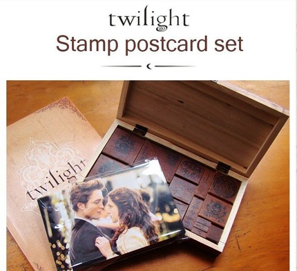 Twilight-stamp-set-Breaking-Dawn-24-Postcards-Free-shipping-wholesale